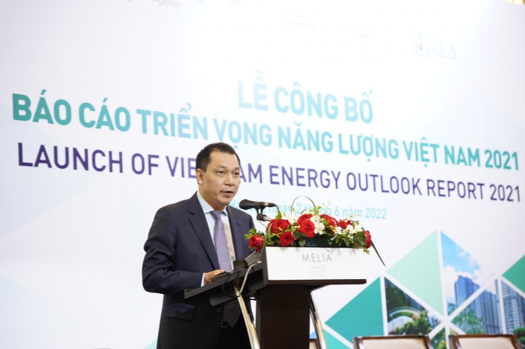 Thứ trưởng Bộ C&ocirc;ng thương Đặng Ho&agrave;ng An ph&aacute;t biểu tại lễ c&ocirc;ng bố. Nguồn: Bộ C&ocirc;ng thương.