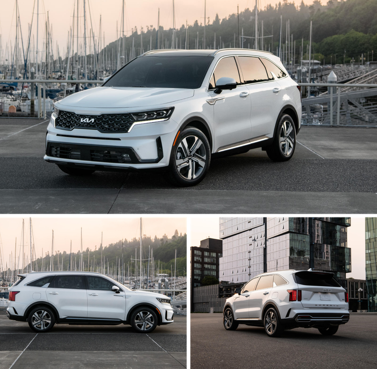 Kia Sorento PHEV: Từng được Thaco giới thiệu v&agrave;o cuối năm 2021 v&agrave; dự kiến tr&igrave;nh l&agrave;ng trong năm 2022. Mẫu xe sử dụng kết hợp động cơ xăng-điện, cho tổng c&ocirc;ng suất 261 m&atilde; lực v&agrave; m&ocirc;-men xoắn 350 Nm. Phi&ecirc;n bản n&agrave;y c&oacute; thể sạc ngo&agrave;i để nạp điện cho bộ pin Lithium-ion 14 kWh. Tại Mỹ, chiếc xe c&oacute; gi&aacute; từ 45.190 USD, cao hơn tất cả phi&ecirc;n bản động cơ xăng v&agrave; dầu.