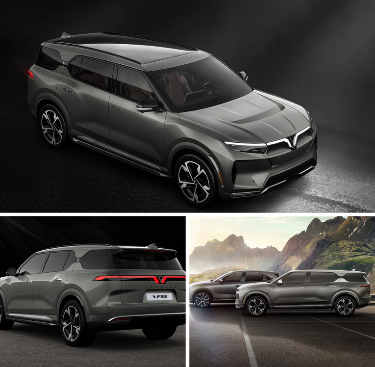 VinFast VF 8 v&agrave; VF 9: Hai mẫu xe điện tiếp theo của VinFast sẽ được b&aacute;n ra trong nửa cuối năm nay với mức gi&aacute; khởi điểm 1,057-1,237 tỷ đồng cho VF8 v&agrave; VF9 dao động từ 1,443-1,572 tỷ đồng. VinFast định vị VF 8 thuộc nh&oacute;m SUV/crossover hạng D v&agrave; VF 9 thuộc nh&oacute;m SUV cỡ lớn.