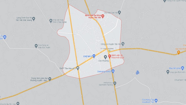 Ph&ecirc; duyệt Quy hoạch chung x&acirc;y dựng thị trấn Cao Thượng.