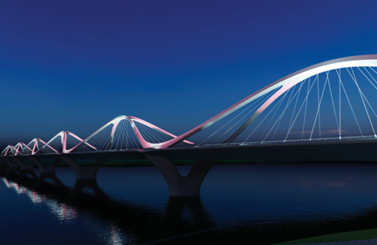 Phương &aacute;n kiến tr&uacute;c cầu Trần Hưng Đạo được TP H&agrave; Nội lựa chọn.