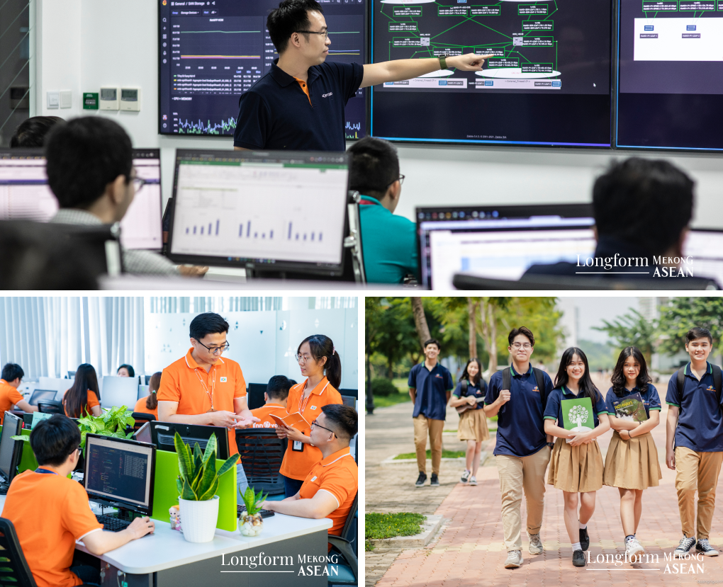 Ba khối viễn th&ocirc;ng, c&ocirc;ng nghệ th&ocirc;ng tin v&agrave; gi&aacute;o dục vẫn l&agrave; những động lực tăng trưởng ch&iacute;nh của FPT.