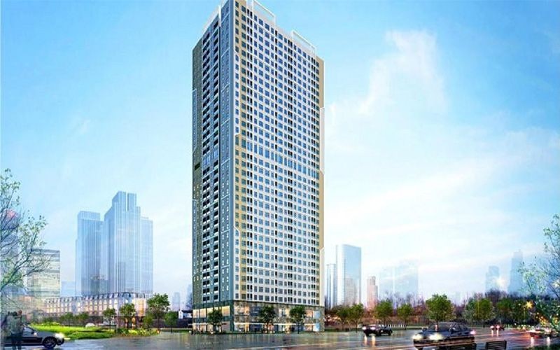 Phối cảnh Dự &aacute;n nh&agrave; ở x&atilde; hội cao tầng Vĩnh Hưng tại quận Ho&agrave;ng Mai.