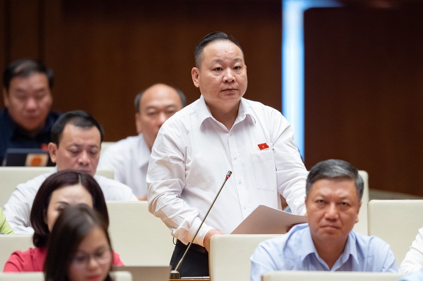 Đại biểu Tr&aacute;ng A Dương - Đo&agrave;n ĐBQH tỉnh H&agrave; Giang. Ảnh: Quochoi.vn