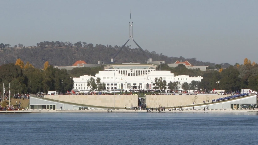 T&ograve;a nh&agrave; Quốc hội Australia. Ảnh: AP