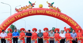 Khánh thành cầu Như Nguyệt giai đoạn 2 kết nối Bắc Ninh - Bắc Giang