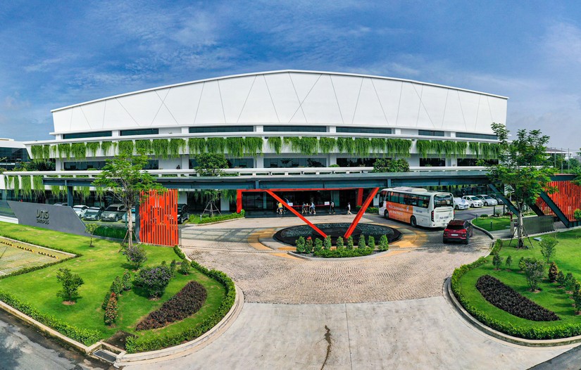 VNG Campus - trụ sở l&agrave;m việc của VNG tại khu chế xuất T&acirc;n Thuận, Quận 7, TP HCM. Ảnh: VNG