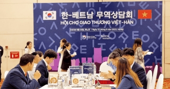 Gần 1.000 cuộc trao đổi diễn ra tại Hội chợ giao thương Việt - Hàn