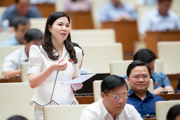 Đại biểu Trần Thị V&acirc;n - Đo&agrave;n ĐBQH tỉnh Bắc Ninh