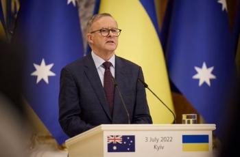 Australia viện trợ quân sự bổ sung 73,5 triệu USD cho Ukraine