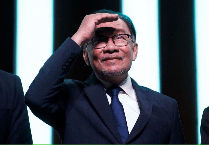 Thủ tướng Malaysia Anwar Ibrahim tại hội nghị Năng lượng Ch&acirc;u &Aacute; ở Kuala Lumpur, Malaysia ng&agrave;y 26/6. Ảnh: Reuters