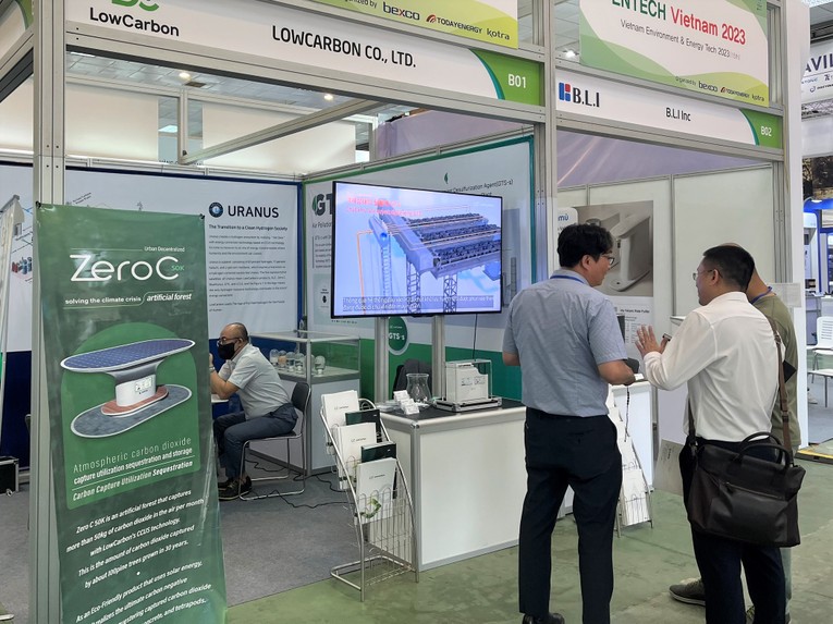 Hơn 200 gian hàng quy tụ tại Hội chợ triển lãm ENTECH HANOI 2023