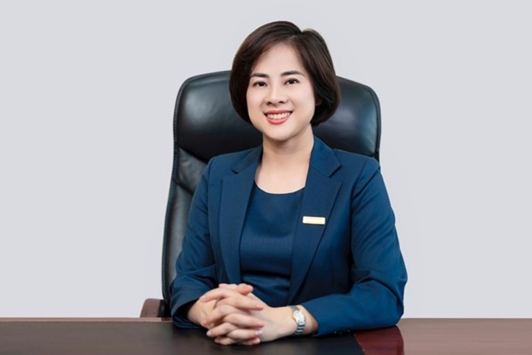 B&agrave; Đỗ H&agrave; Phương, t&acirc;n Chủ tịch HĐQT Eximbank. (Ảnh: Eximbank).