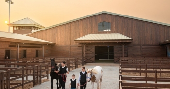 Vinhomes Royal Island ra mắt Học viện cưỡi ngựa Vinpearl Horse Academy