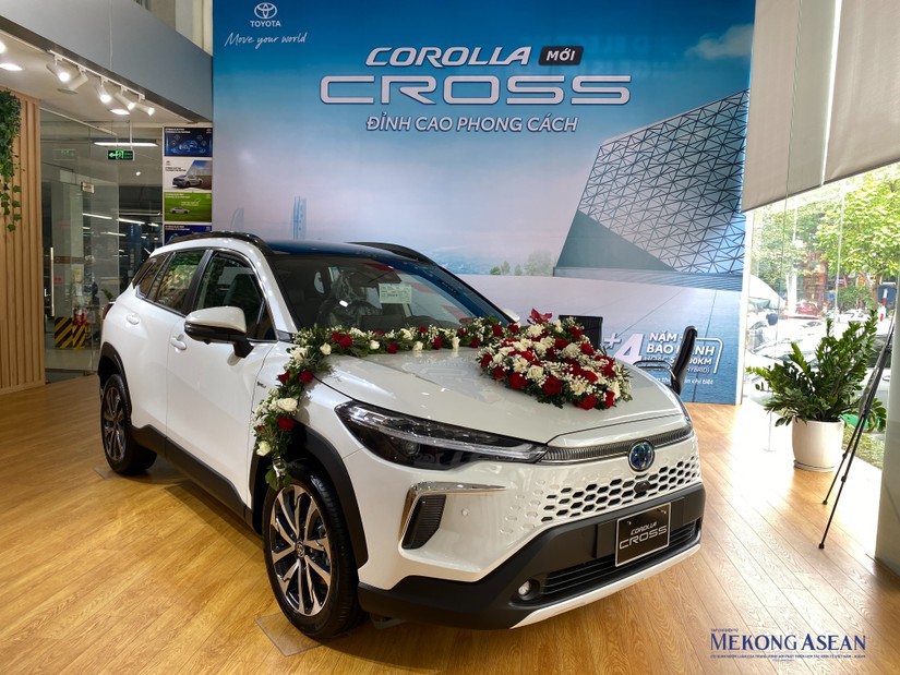 Toyota Corolla Cross ch&iacute;nh thức ra mắt thị trường Việt trong th&aacute;ng 5. Ảnh: H&agrave; Anh.