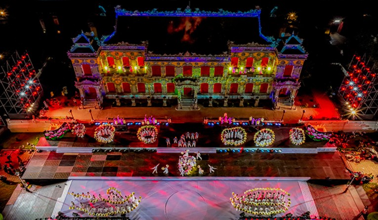 Chương tr&igrave;nh khai mạc Tuần lễ Festival nghệ thuật Quốc tế Huế 2024 sẽ được tổ chức tại Điện Kiến Trung. Ảnh: UBND tỉnh Thừa Thi&ecirc;n Huế.