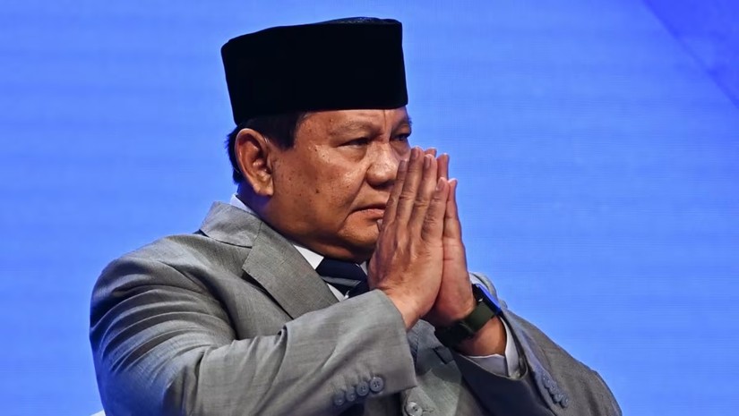 Tổng thống đắc cử Indonesia Prabowo Subianto. Ảnh: AFP