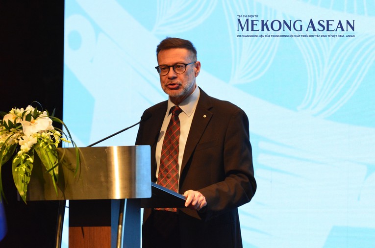 Đại sứ Australia tại Việt Nam Andrew Goledzinowski. Ảnh: L&ecirc; Hồng Nhung/Mekong ASEAN