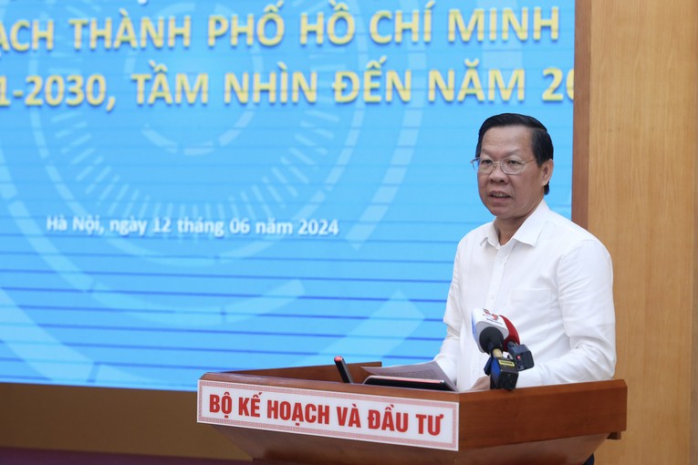 Chủ tịch UBND TP HCM Phan Văn M&atilde;i. Ảnh: MPI