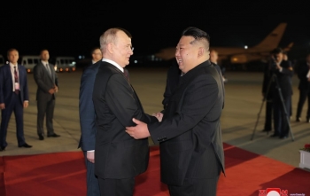 Tổng thống Nga Putin bắt đầu thăm chính thức Triều Tiên