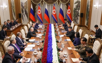 Ông Kim Jong Un ca ngợi kỷ nguyên vàng trong quan hệ với Nga