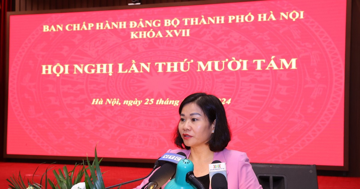 Bà Nguyễn Thị Tuyến tạm thời điều hành Thành ủy Hà Nội