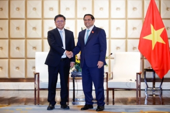 Thủ tướng Chính phủ tiếp lãnh đạo tập đoàn đường sắt Trung Quốc