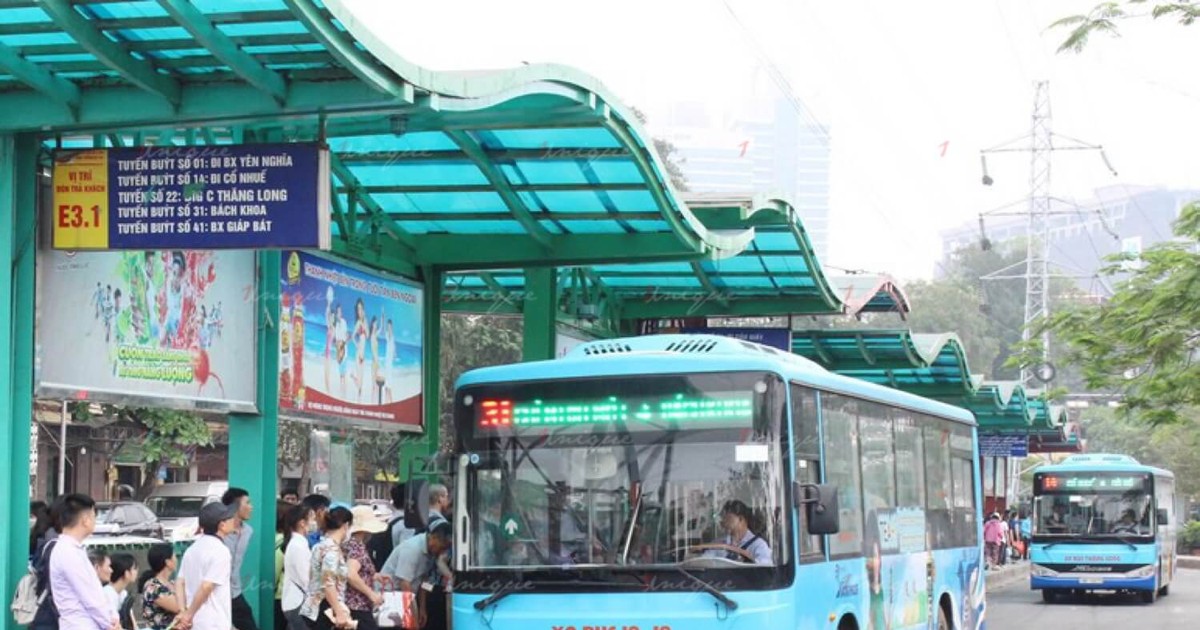 Sở GTVT Hà Nội đề xuất tăng giá vé xe bus từ 1/7