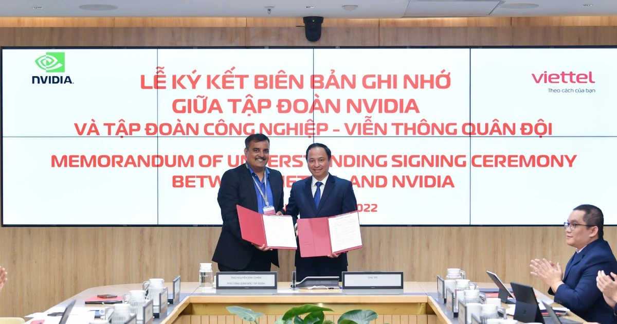 Viettel trở thành đối tác chiến lược về AI với NVIDIA