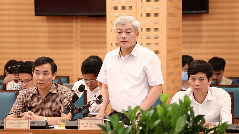 &Ocirc;ng Mai Trọng Th&aacute;i, Ph&oacute; Gi&aacute;m đốc Sở T&agrave;i nguy&ecirc;n - M&ocirc;i trường H&agrave; Nội. Nguồn: Hanoi.gov.vn.