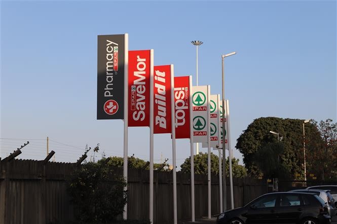 Chuỗi c&aacute;c thương hiệu của tập đo&agrave;n SPAR Ltd tại Nam Phi. Ảnh: TTXVN