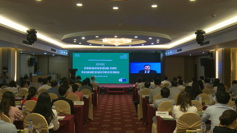 &Ocirc;ng B&ugrave;i Huy Sơn, đại diện Thương vụ Việt Nam tại Hoa Kỳ ph&aacute;t biểu tại hội nghị.