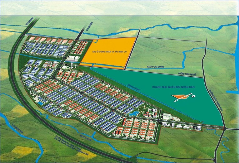 KCN V&agrave;m Cống được thực hiện tại phường Mỹ Thạnh, TP Long Xuy&ecirc;n. Nguồn: Angiang.gov.