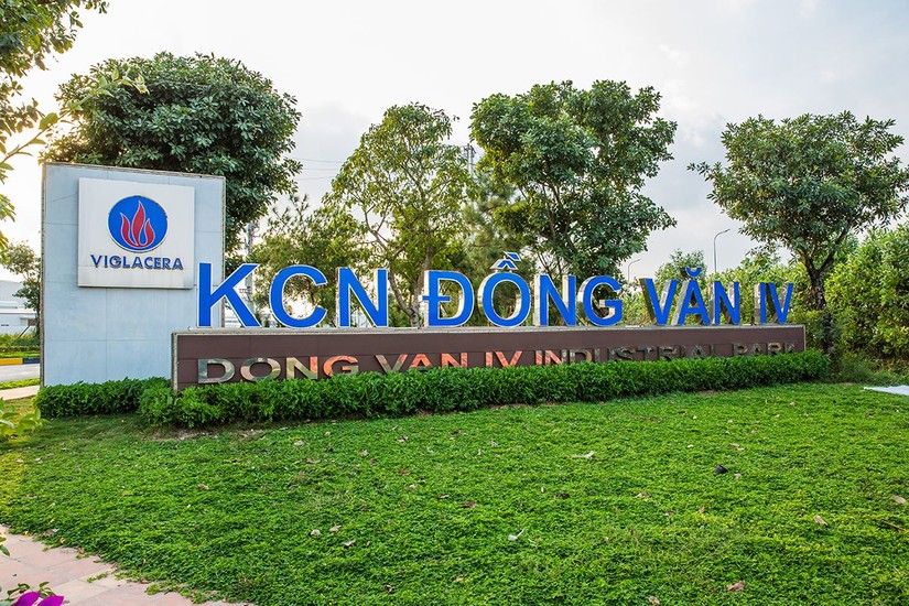 KCN Đồng Văn IV (H&agrave; Nam) do Viglacera đầu tư.