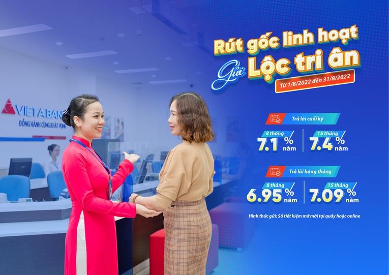 Kh&aacute;ch h&agrave;ng c&oacute; thể thoải m&aacute;i r&uacute;t tiền gửi trước hạn khi c&oacute; nhu cầu m&agrave; kh&ocirc;ng lo mất l&atilde;i hoặc phải cầm cố sổ tiết kiệm để vay lại.