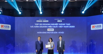 SHB lọt Top 50 doanh nghiệp sáng tạo và kinh doanh hiệu quả