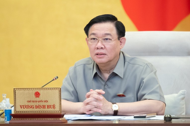 Chủ tịch Quốc hội Vương Đ&igrave;nh Huệ - Ảnh: quochoi.vn