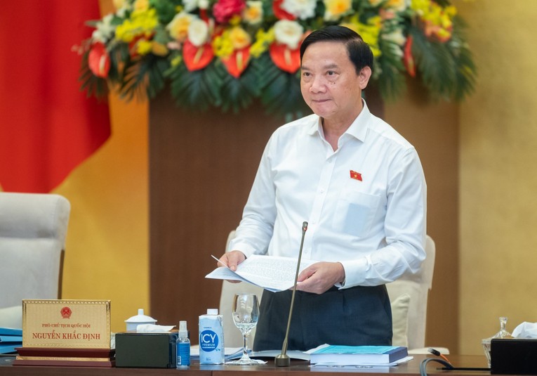 Ph&oacute; Chủ tịch Quốc hội Nguyễn Khắc Định - Ảnh: quochoi.vn