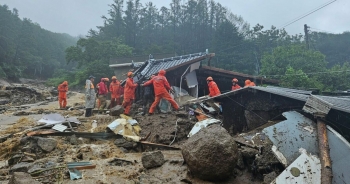 Ít nhất 33 người thiệt mạng do mưa lũ tại Hàn Quốc