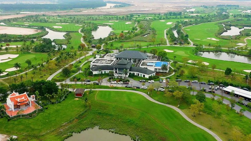 Một g&oacute;c dự &aacute;n Vinpearl Golf Hải Ph&ograve;ng đ&atilde; được Vingroup x&acirc;y dựng xong. Ảnh: Vinhomes.