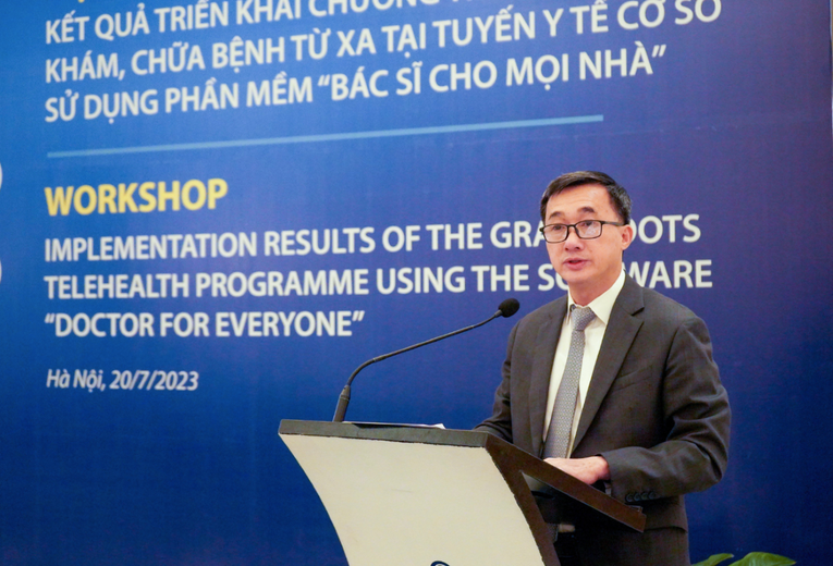 Ứng dụng khám bệnh từ xa 'Bác sĩ cho mọi nhà' đạt 755.000 tài khoản