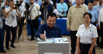 Việt Nam chúc mừng Campuchia tổ chức thành công cuộc bầu cử