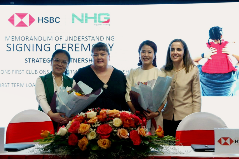 HSBC Việt Nam ra mắt quỹ tài trợ các nữ doanh nhân