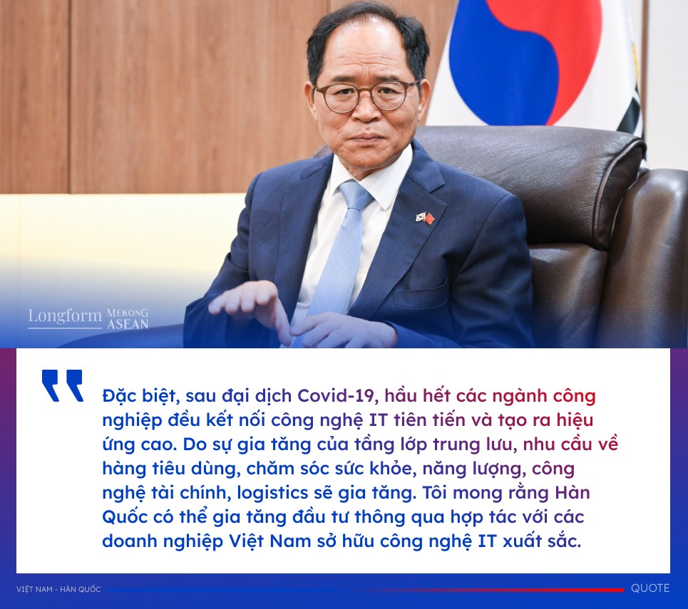 Hàn Quốc sẽ tăng đầu tư vào lĩnh vực công nghệ với các công ty IT Việt Nam