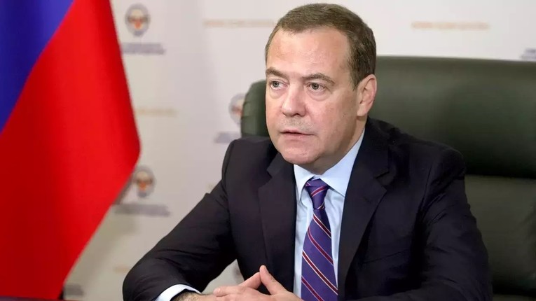 Ph&oacute; chủ tịch Hội đồng An ninh Nga Dmitry Medvedev. Ảnh: TASS