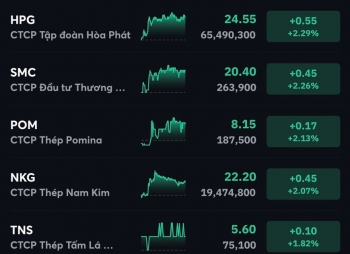 Tâm lý thận trọng trở lại, HPG được khối ngoại mua ròng 450 tỷ đồng