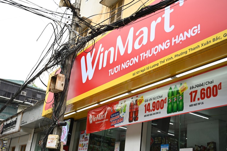 Winmart đang l&agrave; một trong những nh&agrave; b&aacute;n lẻ lớn của Việt Nam cạnh tranh với Central Retail v&agrave; nhiều thương hiệu b&aacute;n lẻ quốc tế kh&aacute;c. Ảnh: Qu&aacute;ch Sơn