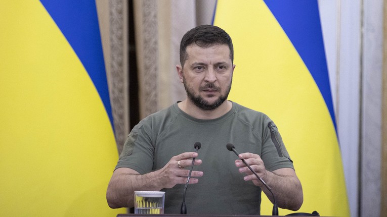 Tổng thống Zelensky đ&atilde; sa thải nhiều quan chức Kiev cấp cao. Ảnh: Getty Images