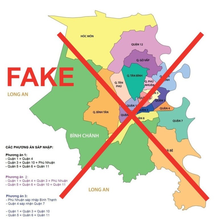 Th&ocirc;ng tin s&aacute;p nhập tr&ecirc;n kh&ocirc;ng gian mạng l&agrave; kh&ocirc;ng ch&iacute;nh x&aacute;c. Nguồn: Cổng th&ocirc;ng tin điện tử TP HCM.