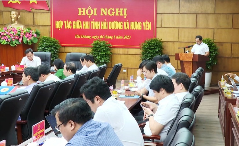 Tiếp tục đẩy mạnh hợp t&aacute;c giữa Hải Dương v&agrave; Hưng Y&ecirc;n